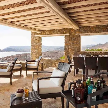 Elegant Seaside Villa, Great Views, Infinity Pool, Lia, Mykonos Kalafáti