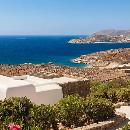 Elegant Seaside Villa, Great Views, Infinity Pool, Lia, Mykonos Villa Kalafáti