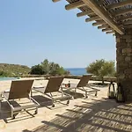 Elegant Seaside Villa, Great Views, Infinity Pool, Lia, Mykonos 빌라