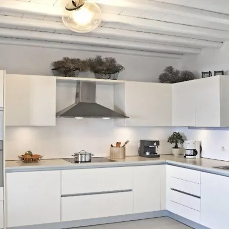 Elegant Seaside Villa, Great Views, Infinity Pool, Lia, Mykonos