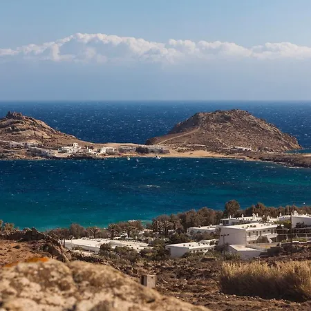 Elegant Seaside Villa, Great Views, Infinity Pool, Lia, Mykonos Willa Kalafati