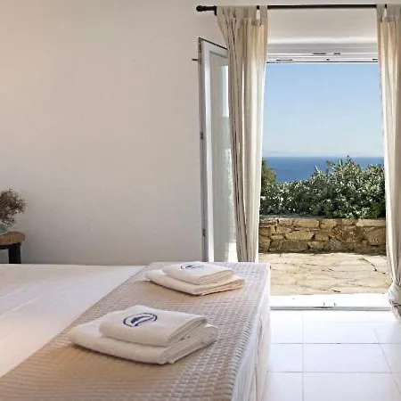וילה Elegant Seaside Villa, Great Views, Infinity Pool, Lia, Mykonos קלפטיס