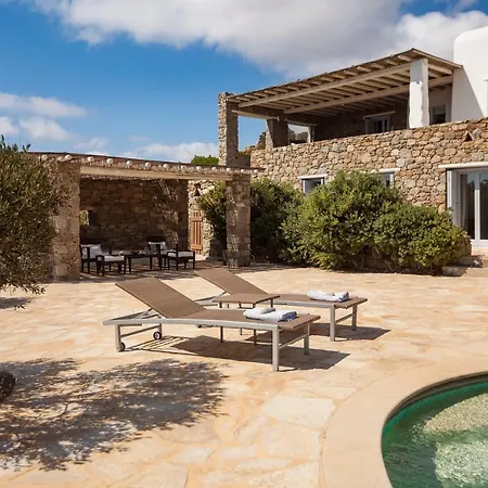 Elegant Seaside Villa, Great Views, Infinity Pool, Lia, Mykonos Vila