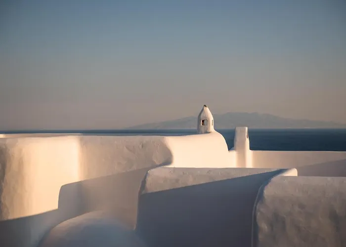 Vila Elegant Seaside Villa, Great Views, Infinity Pool, Lia, Mykonos