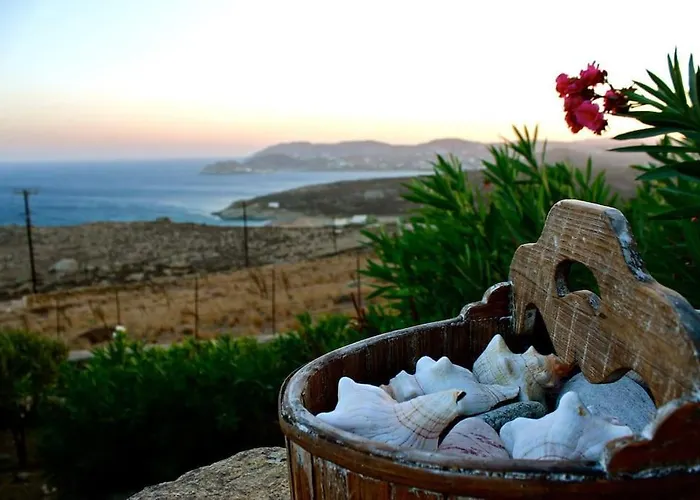 Elegant Seaside Villa, Great Views, Infinity Pool, Lia, Mykonos Vila