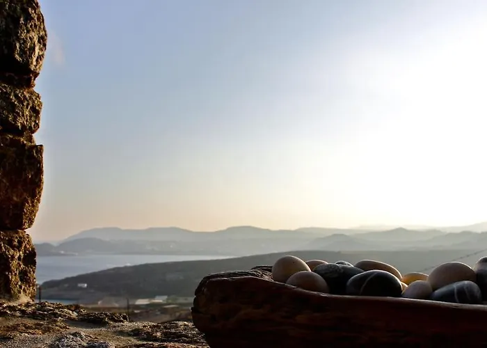 Elegant Seaside Villa, Great Views, Infinity Pool, Lia, Mykonos Vila